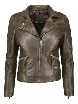 Кожаная куртка Mustang 31019271, оливковый