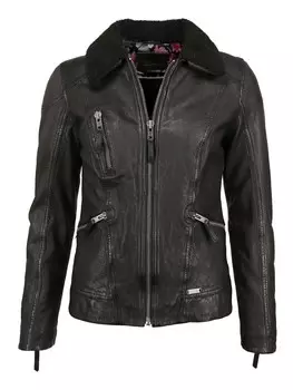 Кожаная куртка Mustang 31019275, черный