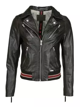 Кожаная куртка Mustang 31020149, черный