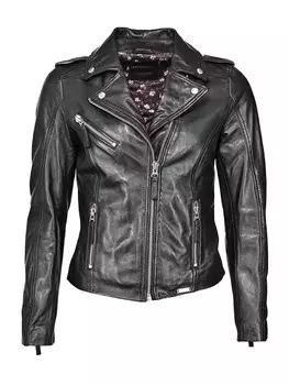 Кожаная куртка Mustang 31020255, черный