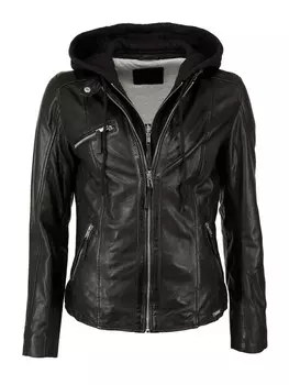 Кожаная куртка Mustang 3102054, черный