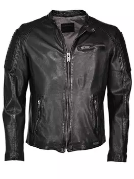 Кожаная куртка Mustang 31021311, черный