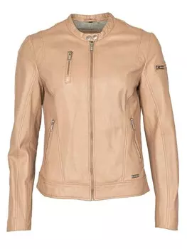 Кожаная куртка Mustang 31021326, цвет powder