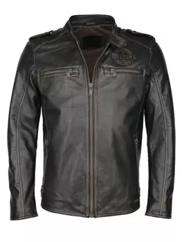 Кожаная куртка Mustang 31021505, черный