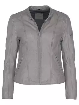 Кожаная куртка Mustang 31021532, серый