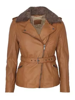Кожаная куртка Mustang 31021540, коричневый