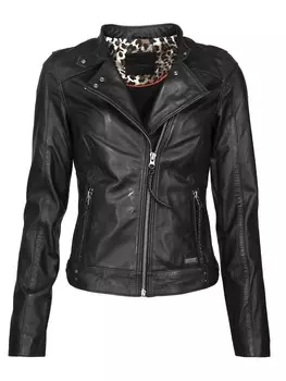 Кожаная куртка Mustang Akara, черный