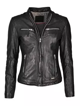 Кожаная куртка Mustang Amilia, черный