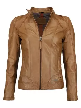 Кожаная куртка Mustang Blanca, коричневый