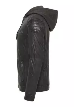 Кожаная куртка Mustang, черный