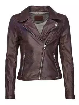 Кожаная куртка Mustang, черный