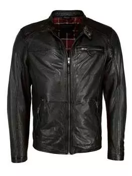 Кожаная куртка Mustang, черный