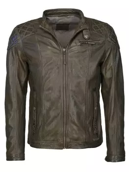 Кожаная куртка Mustang Cooper, хаки