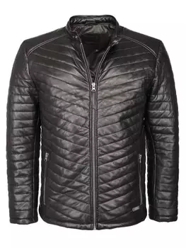 Кожаная куртка Mustang Jonas, черный