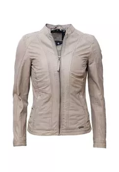 Кожаная куртка Mustang, светло-розовый