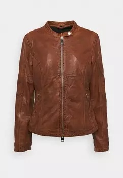Кожаная куртка NEW TULA Freaky Nation, цвет Cognac