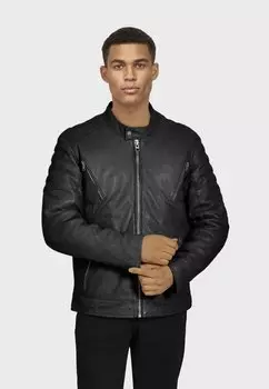 Кожаная куртка Oakwood АНАРХИЯ, черный