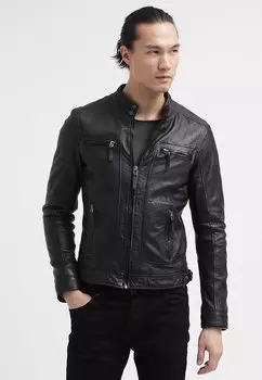 Кожаная куртка Oakwood CASEY, черный