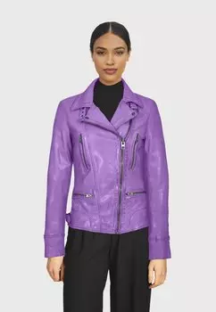 Кожаная куртка Oakwood КОМНАТА, сиреневый