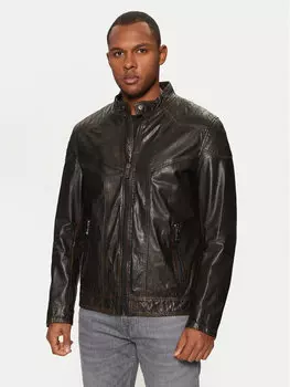 Кожаная куртка обычного кроя Arlington 51103860545 Milestone, коричневый