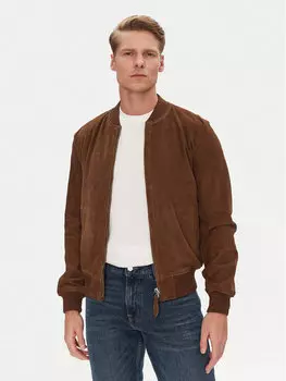 Кожаная куртка обычного кроя LC300 Schott N.Y.C., коричневый