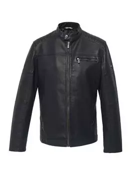 Кожаная куртка Pierre Cardin, цвет black - schwarz