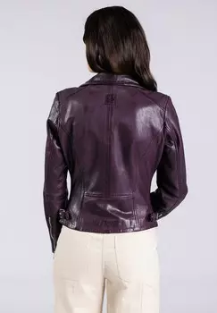 Кожаная куртка PRINCESS Freaky Nation, темно-фиолетовый