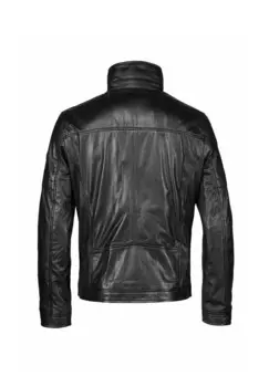 Кожаная куртка QUENTINO bugatti, черный