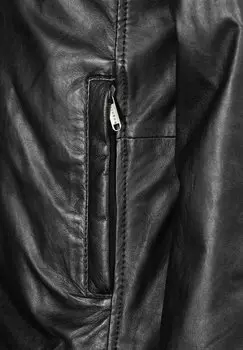 Кожаная куртка RAFAEL bugatti, черный