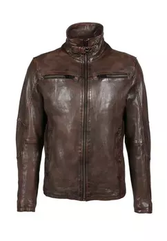 Кожаная куртка RAUL-FN Freaky Nation, коричневый