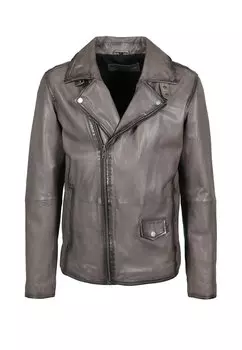 Кожаная куртка READY GO Freaky Nation, коричневый