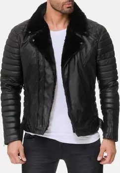 Кожаная куртка Reichstadt, черный