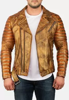 Кожаная куртка Reichstadt, цвет gold