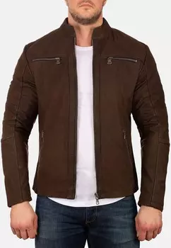 Кожаная куртка Reichstadt, коричневый