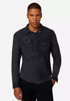 Кожаная куртка Ricano, цвет blau