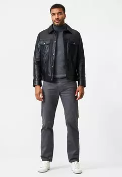 Кожаная куртка ROBERTO Ricano, черный