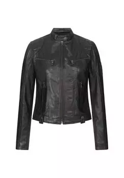 Кожаная куртка Rock Creek, черный