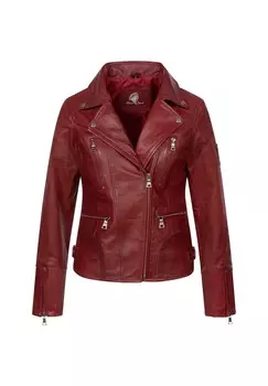 Кожаная куртка Rock Creek, красный