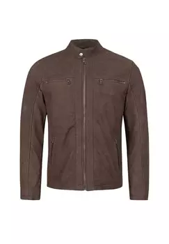 Кожаная куртка Rock Creek, темно-коричневый