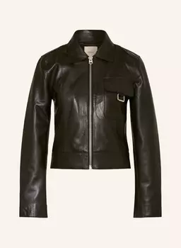 Кожаная куртка Rouge Vila, черный