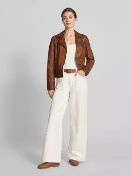 Кожаная куртка с карманами на молнии модель «Ниала» MAURITIUS