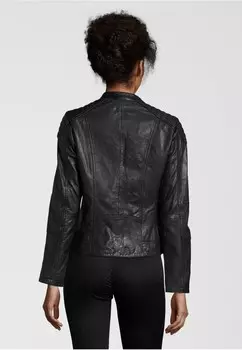 Кожаная куртка SALINA H.I.S, черный