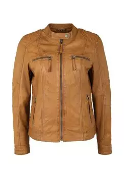 Кожаная куртка Savona в великолепном образе 7eleven, цвет Cognac