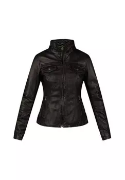 Кожаная куртка СЕБАЦИ 7eleven, черный