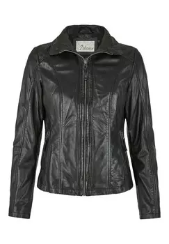 Кожаная куртка SEGUNEA 7eleven, черный