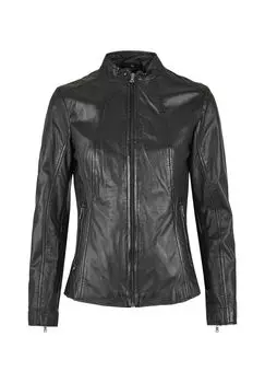 Кожаная куртка SEJACKY 7eleven, черный