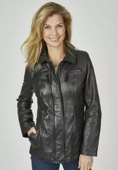 Кожаная куртка SELILLE 7eleven, черный