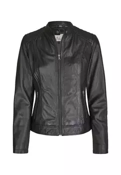 Кожаная куртка СЕМОНИ 7eleven, черный