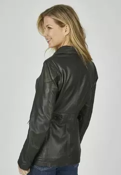 Кожаная куртка SEOLIVIA 7eleven, черный
