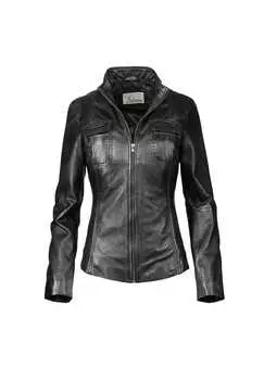 Кожаная куртка сесаломе 7Eleven, черный